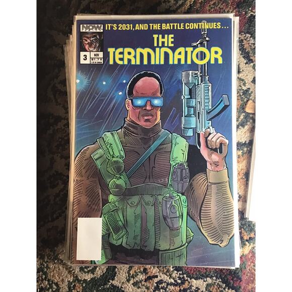 THE TERMINATOR #1 - 3, 5 - 14 (1988 NOW COMICS) 1st Terminator Lot Of 13 - Picture 3 of 13